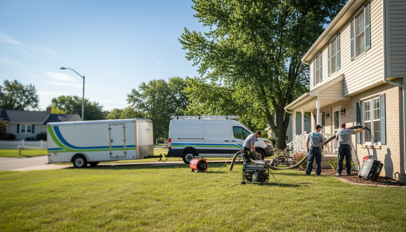Flooded Basement Restoration And Cleanup With Repair in Talmage, NE near me